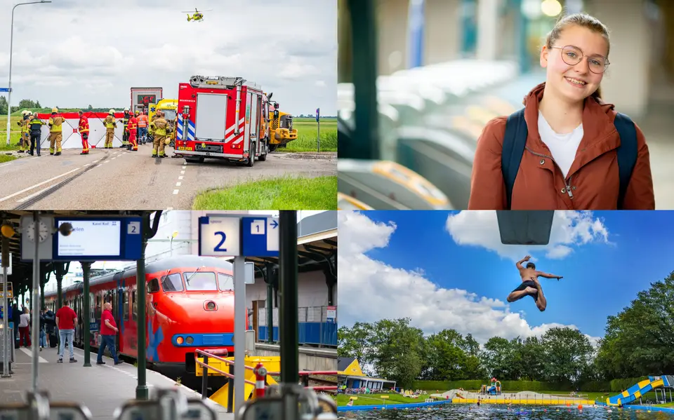 Slakken bezorgen zwemmers jeuk in Jubbega &amp; iconische ‘Apekop’ rijdt station Leeuwarden binnen | nieuws uit Friesland van 27 juni