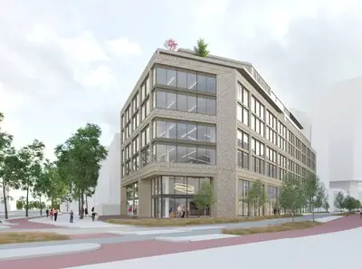 Krakers weg, plannen klaar: kantoorgebouw De Veste wordt weer blikvanger in Eindhovense binnenstad