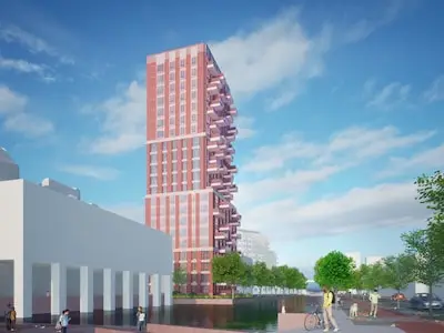 Eindhoven krijgt nieuwe woontoren van 73 meter: Picustoren volledig voor sociale huur