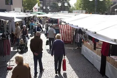 Geen weekmarkt in Best door kermis