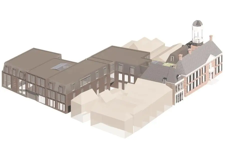 Dit zijn de laatste plannen voor het gemeentehuis in Dokkum