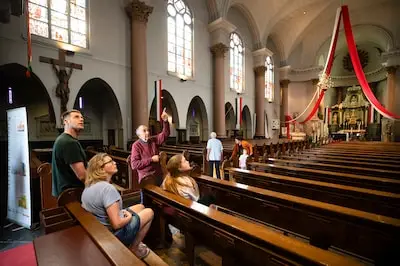 Geschiedenisles in de kerk; maar wie is nog geïnteresseerd?