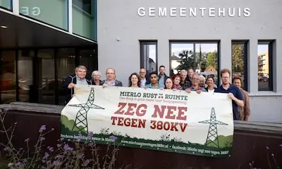 ‘Veertig voetbalvelden aan bos’ verdwijnt met nieuwe hoogspanningslijn door Mierlo; B en W komt in actie na oproep gemeenteraad