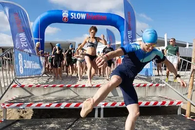 SlowTriatlon draait om beleving: zowel bierbuikjes als wasbordjes