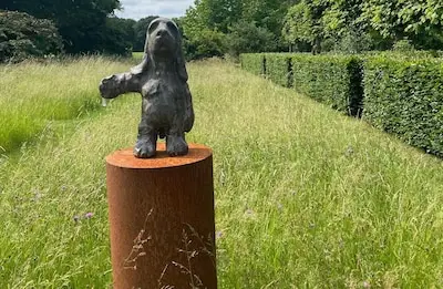 Expositie De Kliuw in Heeze; kunst kijken in huiselijke sfeer