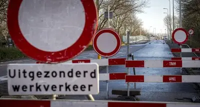 A67 dit weekend afgesloten tussen Leenderheide en Zaarderheiken