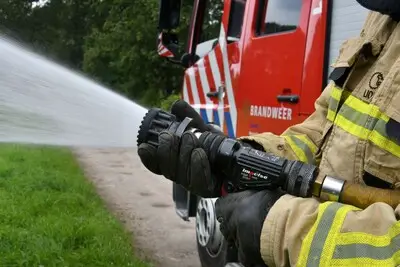 Brand op Dorpsstraat in Hazerswoude-Dorp