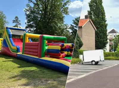 Wie stal Nics luchtkasteel uit geparkeerde aanhanger? ‘Maak ’m snel schoon, anders is-ie waardeloos!’