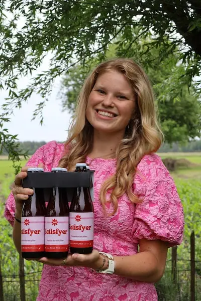 Geen Satisfyer maar een Zatisfyer: Luyksgestelse Julie (21) wil de biermarkt 'opschudden'