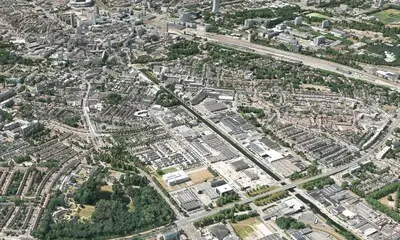 Toekomst Eindhovense Kanaalzone: autovrije wandelroute, parkeergarage onder het kanaal en een nieuwe brug