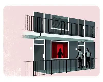 Van Schiphol nog dezelfde dag de prostitutie in: dit is het kat-en-muisspel tussen pooiers, prostituees en controleurs