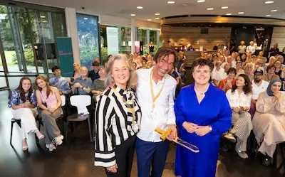 Geldrops ontwerpduo neemt Brabantse prijs in ontvangst