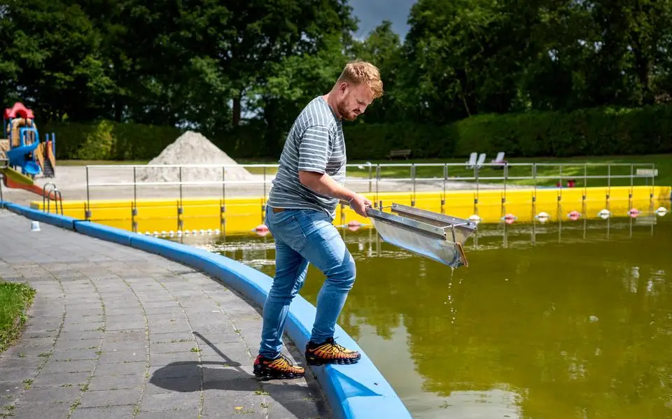 Meeste slakken weggevangen in zwembad Jubbega; nu moet zwemmersjeuk voorbijgaan, toch?