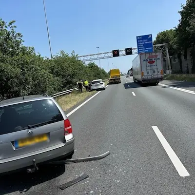 Ongeluk op A58 bij Tilburg: forse vertraging richting Eindhoven