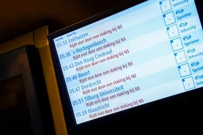 Landelijke treinstaking legt Nederland plat: Eindhoven Centraal uitgestorven
