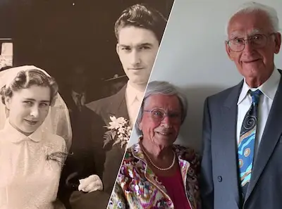 Frits (95) en Francien (93) uit Veldhoven houden het al 70 jaar vol: ‘Het is geven, nemen en vooral geen gekke dingen doen’