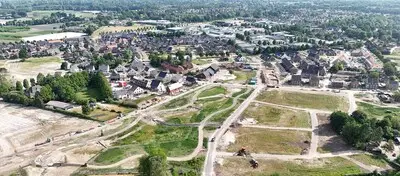 Nuenen-West is pas voor een derde af, maar de wijk heeft al wel bijna een groot centraal park