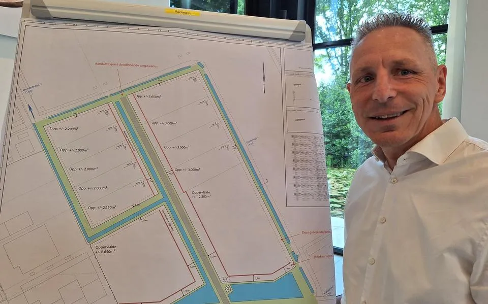 Uitbreiding bedrijventerrein De Swadde in Buitenpost pas in 2028