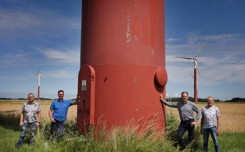 Energiecoöperaties in Waadhoeke gaan zelf windpark ontwikkelen bij Oosterbierum