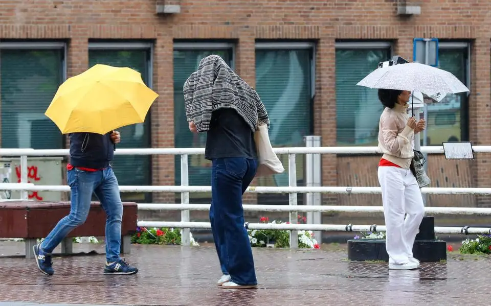 Enkele dagen regenachtig, daarna opnieuw  tropische hitte op komst met temperaturen rond 30 graden
