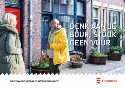 Eindhoven voert houtstookverbod in, maar deelt geen boetes uit