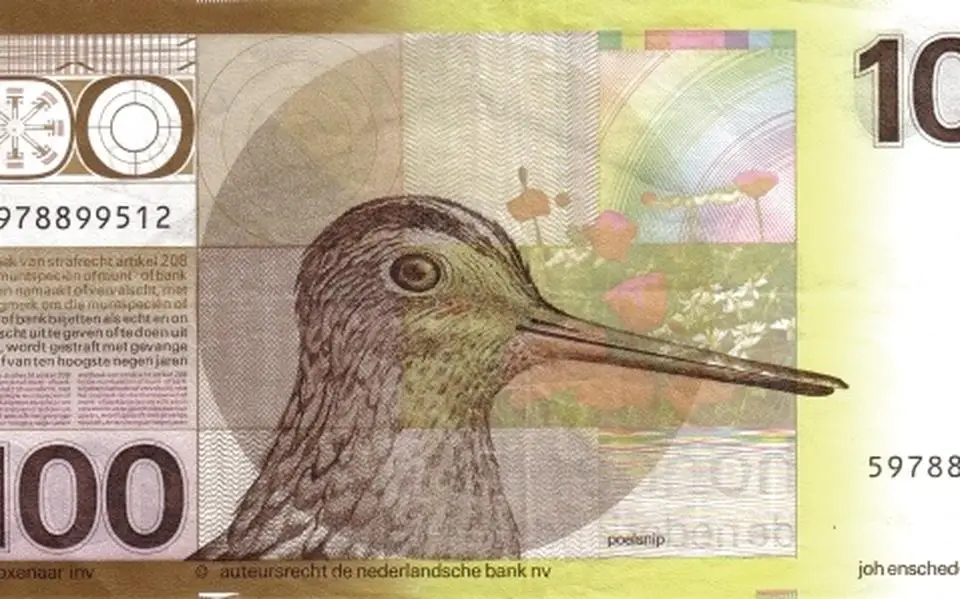 Staat de kluut met de Friese Wadden straks op het nieuwe biljet van 100 euro? | LC commentaar