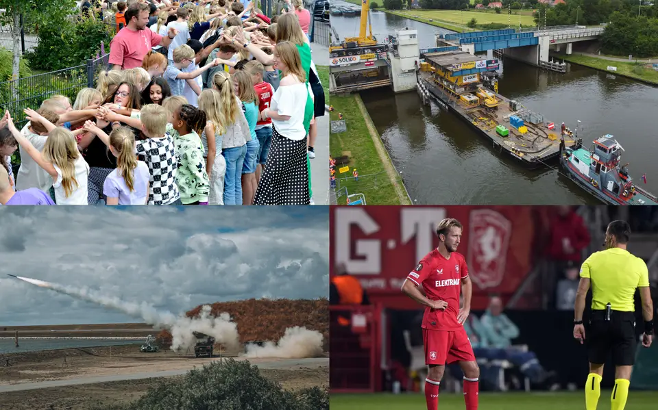 Kwelgeest van Uitwellingerga is weggevaren &amp; achtstegroepers feestelijk uitgezwaaid op school | nieuws uit Friesland van 10 juli