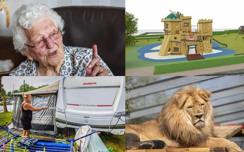 Antje (100) geniet nog altijd van winnen &amp; onzekerheid bij RCN-kampeerders over campingplaats na Amerikaanse overname | nieuws uit Friesland van 19 en 20 juli