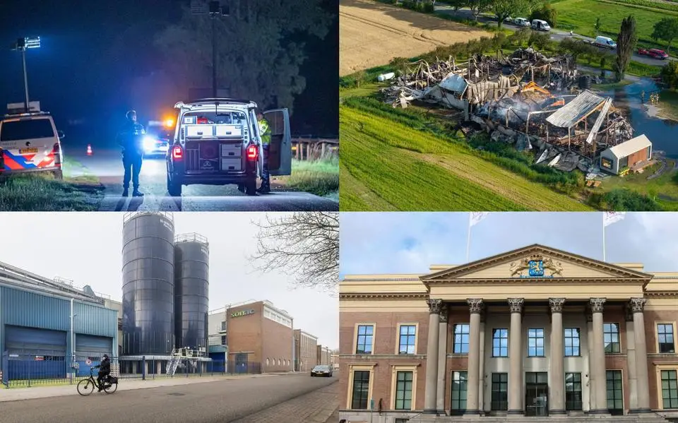 Politie houdt man (35) uit Noardeast-Fryslân aan voor dodelijke aanrijding in Burdaard &amp; brand legt winkel in streekproducten in Arum plat | nieuws uit Friesland van 31 juli