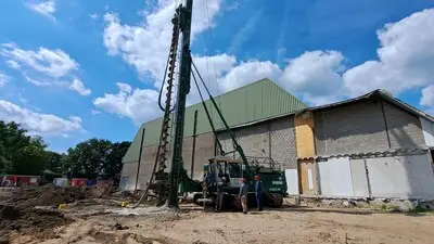 Na bijna twintig jaar plannen maken is de renovatie van sporthal De Hongerman in Nuenen eindelijk begonnen