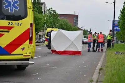 Veldhovenaar Givano (17) kwam plotseling de weg op, zijn moeder hoopt dat hij het ongeluk niet zag aankomen