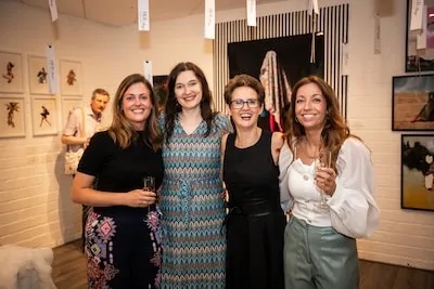 Drie Helmondse vrouwen in galerie Elzaspassage: kunst als een meisjesdagboek