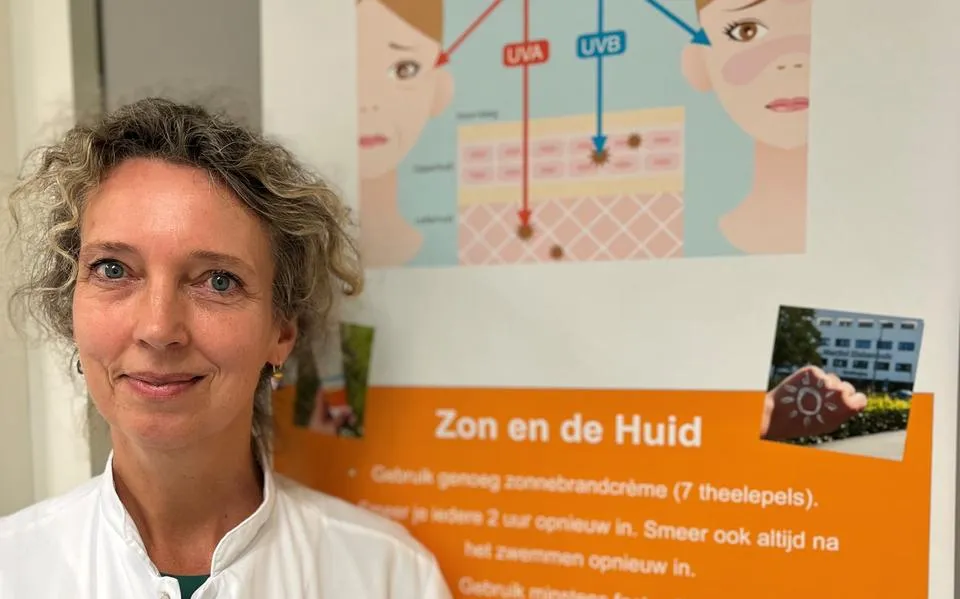 Dermatoloog Petra ziet steeds meer dertigers en veertigers met huidkanker. ‘De huid vergeet niet’
