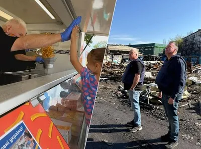 Frietbakkers na het witte doek nu ook op het tv-scherm: ‘Veel beelden uit Oekraïne zijn te gruwelijk’