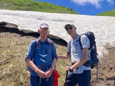 Does (70) wandelde zijn dood tegemoet, in de Franse Alpen waar hij zo van hield