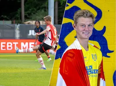 Uren na de titel met PSV zat Jesper Uneken al aan tafel bij RKC: ‘Op vakantie twee keer met Sander Duits gebeld’