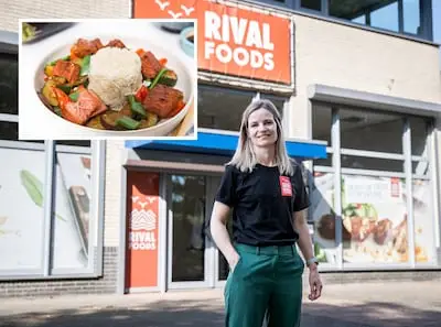 In deze voormalige vleesfabriek in Geldrop rollen nu de vleesvervangers van de band: ‘Wij zijn de stille kracht achter de innovatie in de schappen’