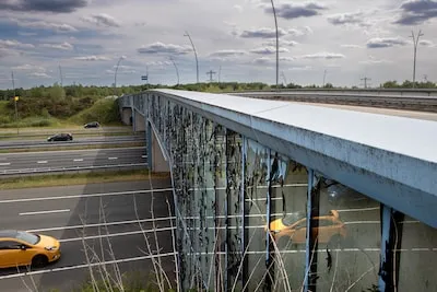 Zelfs van gatenkaas op viaduct bij High Tech Campus is niets meer over, en dat gaat ook niet veranderen