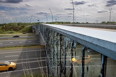 Van briljant brein naar gigantische gatenkaas: verlicht viaduct bij High Tech Campus verliest alle glans