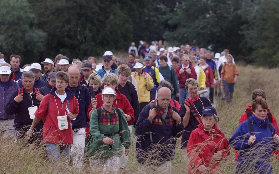 Zo verliep de allereerste Slachtemarathon, precies 25 jaar geleden. ‘Ik wilde helemaal geen wedstrijd’