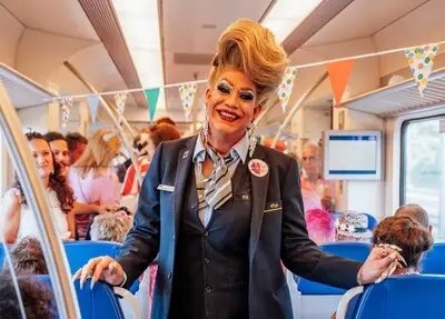 250 dragqueens en feest in de stiltecoupé: binnenkort rijdt de 'gay-trein' van NS
