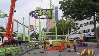 Deze wegen zijn afgesloten met de Tilburgse Kermis
