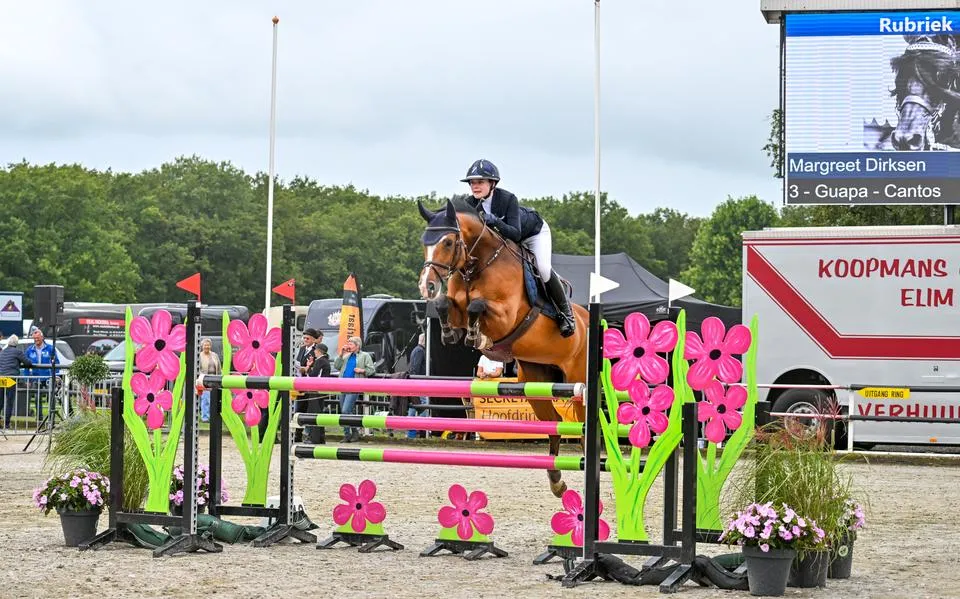 Goud voor Margreet Dirksen en Guapa op CH Rijs. ‘Guapa is super!’