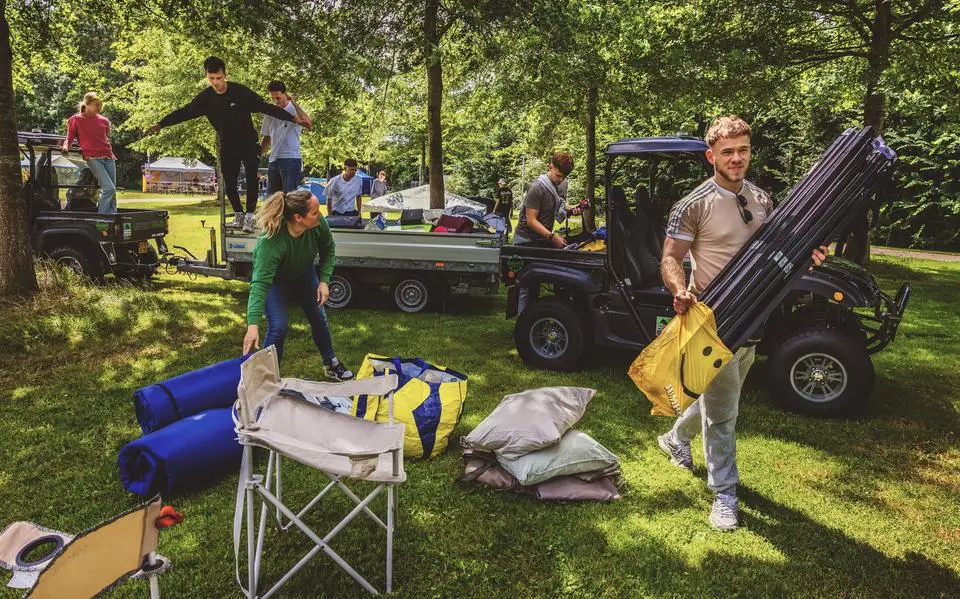 Lauw bier? Geen probleem op de Sneekweekcamping zonder stroom