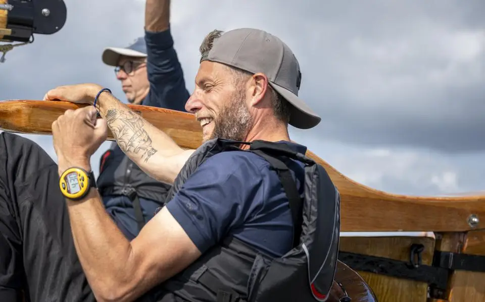 Schipper Sytze Brouwer met Heerenveen de nieuwe SKS-kampioen