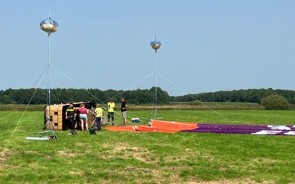 Friese piloot Folkert: ‘Ongeval met luchtballon bij De Hoeve is extreem’