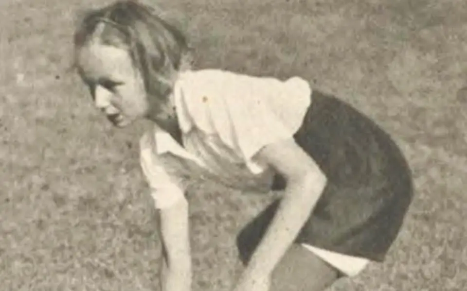 Anneke Wieling, pionier van het vrouwenkaatsen werd op haar twaalfde een landelijke bekendheid