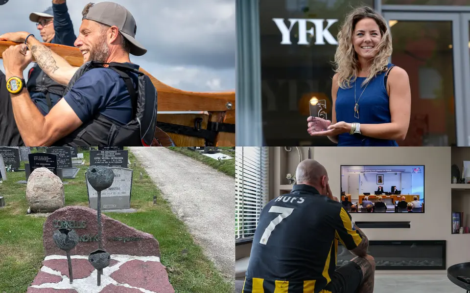 Rinze uit Sneek ziet zijn club Vitesse verdwijnen &amp; weer kunst gestolen van graf Oentsjerk | nieuws uit Friesland van 8 augustus