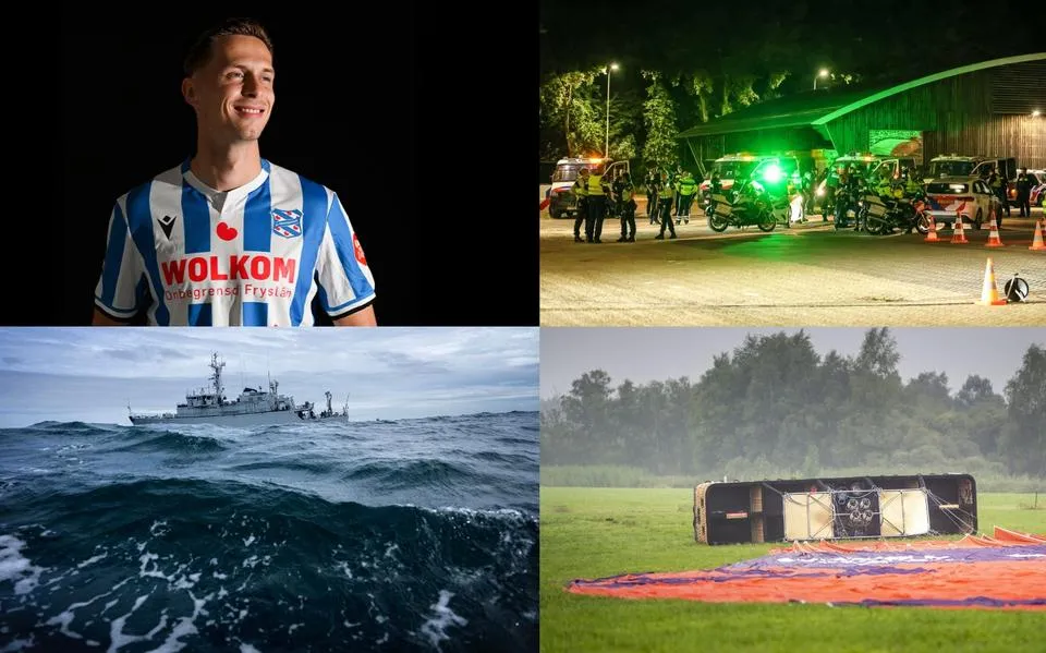 SC Heerenveen bevestigt komst van middenvelder Meerveld &amp; wat doet de marine in de Noordzee boven de Waddeneilanden? | nieuws uit Friesland van 18 augustus