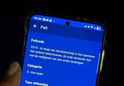 Man loopt met hond over A2 bij Maarheeze en blijkt onder invloed